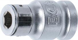 Adapteris su tvirtinimo rutuliu | 12,5 mm (1/2") | vidinis šešiakampis 8 mm (5/16") (293)