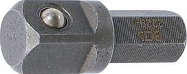 Adapteris  8 mm šešiakampis (5/16") - išorinis kvadratas 10 mm (3/8") | 30 mm (2229-1)