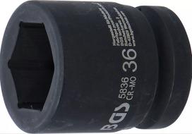 Smūginė galvutė šešiakampė | 25 mm (1") | 36 mm (5836)
