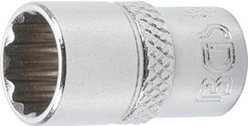 Galvutė 12-kampė | 6,3 mm (1/4") | 10 mm (10780)