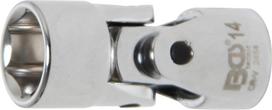 Universali šarnyrinė galvutė | šešiakampė | 10 mm (3/8") | 14 mm (2454)