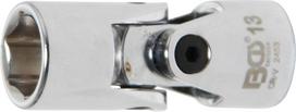 Universali šarnyrinė galvutė | šešiakampė | 10 mm (3/8") | 13 mm (2453)