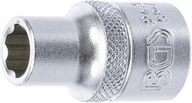 Galvutė šešiakampė | Super Lock | 12.5 mm (1/2") | 10 mm (2410)