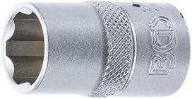 Galvutė šešiakampė | Super Lock | 12.5 mm (1/2") | 15 mm (2415)