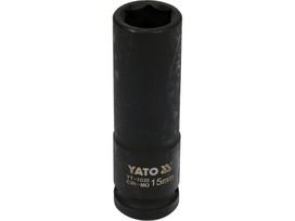Galvutė smūginė šešiakampė ilga | 12,5 mm (1/2") | 15 mm (YT-1035)