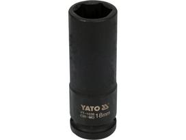 Galvutė smūginė šešiakampė ilga | 12,5 mm (1/2") | 18 mm (YT-1038)