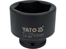 Galvutė smūginė šešiakampė | 20 mm (3/4") | 60 mm (YT-1110)