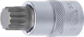 Antgalis įpresuotas į galvutę | 12,5 mm (1/2") | Spline (XZN) M17 (5180-M17)