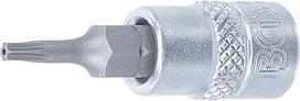 Antgalis įpresuotas į galvutę | 6.3 mm (1/4") | T-Star su skyle (Torx) T9 (2364)