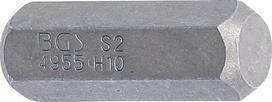 Antgalis | ilgis 30 mm | 10 mm (3/8") storis | Hex šešiakampis 10 mm (4955)