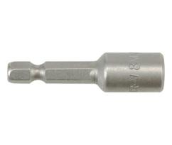 Antgalis - galvutė magnetinė CR-V, 1/4" 8x48 mm su pakuote (YT-1513)