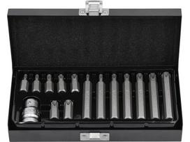 Antgalių rinkinys | T-Star (Torx) | 15 vnt. (YT-0411)