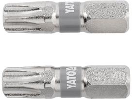 Antgaliai | 6,3 mm (1/4") | S2 Ni | T-Star (Torx) T40 | 2 vnt. (YT-78016)
