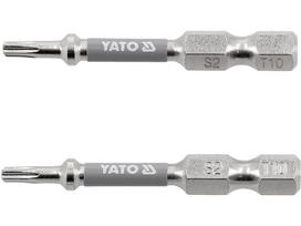 Antgaliai | 6,3 mm (1/4") | S2 Ni | T-Star (Torx) T10 | 50 mm | 2 vnt. (YT-78031)