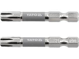 Antgaliai | 6,3 mm (1/4") | S2 Ni | T-Star (Torx) T40 | 50 mm | 2 vnt. (YT-78036)