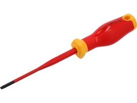 Izoliuotas atsuktuvas elektrikui | labai plonas | 1000V | 3,5X100 mm (YT-282642)