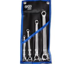 Raktų rinkinys E tipo (torx) galvutėmis | E6xE8 - E20xE24 | 4 vnt. (2264)