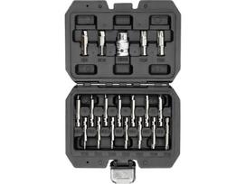Antgalių rinkinys | sugadintiems T-Star (Torx) ir hex | 19 vnt. (YT-04584)