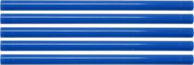 Karštų klijų lazdelių rinkinys 11,2x200mm 5vnt. mėlynos (YT-82435)