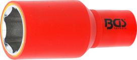 Izoliuota galvutė ilga | šešiakampė | 12,5 mm (1/2") VDE | 27 mm (72077)