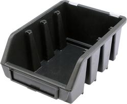Dėžutė sandėliavimui juoda S 116x161x75mm (78831)