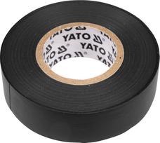 Elektros izoliacinė juosta juoda 19mmx20mx0,13mm (YT-8165)