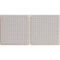 Lipnūs padukai baldams balti 85x85mm 2vnt. (74904)
