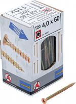 Universalūs varžtai | T-Star (Torx) T20 | 4.0 x 60 mm | 110 vnt. (88007)