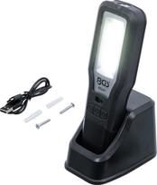COB-LED darbo lempa | sulankstoma | su įkrovimo stotele (85347)
