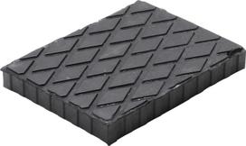 Guminis padas | auto keltuvams | 160 x 120 x 20 mm (6481)