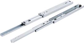 Stumdomi bėgiai | metalinei įrankių dėžei BGS 3312 | 2 vnt. (3312-5)