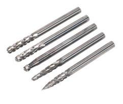 Volframo karbido frezų rinkinys | Tungsten Carbide | 5 vnt. (CB5M)