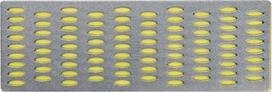 Galąstuvas deimantinis | perforuota plokštelė | 150 X 50 mm | P 400 (26131)