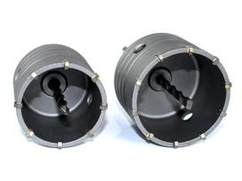 Gręžimo karūnų rinkinys SDS Plus | 65 mm + 80 mm | 2 vnt. (ES20442)