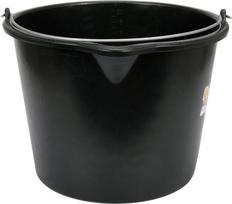 Kibiras statybinis juodas | su nutekėjimu | 20l (06382)