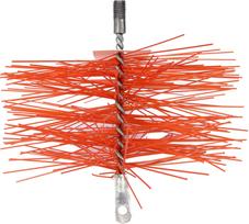 Šepetys kaminų valymui PVC M12x200 mm (72997)