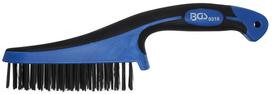 Plieninis šepetys su plastikine rankena | 282 mm (9316)