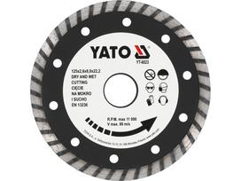 Deimantinis pjovimo diskas turbo HS 125 mm (YT-6023)
