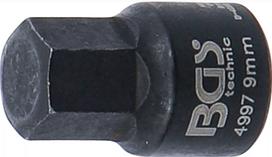 Galvutė stabdžių cilindriukams | vidinis šešiakampis | labai trumpa | 9 mm (4997)