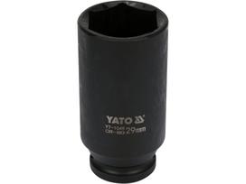 Galvutė smūginė šešiakampė ilga | 12,5 mm (1/2") | 29 mm (YT-1049)