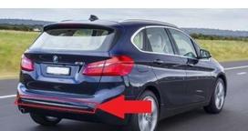 Bmw 2 F45 Active Tourer Galinis Bamperis Apdailos Juostelė Originalus 51127373198
