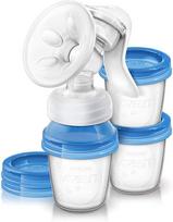 Pientraukis Philips Avent "Comfort" rankinis-mechaninis su indeliais „VIA“ SCF330/13