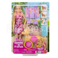 BARBIE WALK AND POTTY lėlės rinkinys (JJB46)