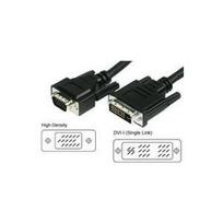 Wentronic Goobay DVI-I/VGA FullHD Kabel, Schwarz, 3 m - DVI-A-Stecker (12+5-Pin) > VGA-Stecker (15-polig) (50991)