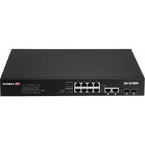 Edimax Überwachungs-VLAN 12-Port Gigabit PoE+ Web Smart Switch für Langstrecken | GS-5210PL | 4717964704269