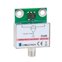 Cabletech 25dB antenos stiprintuvas