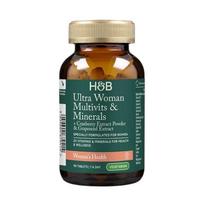 H&B ULTRA multivitaminai ir mineralai moterims, 90 tablečių