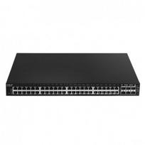 Edimax Industrieller VLAN 54-Port Gigabit PoE+ Web Smart Switch mit 6 10GbE SFP+ | IGS-5654PLX | 4717964704948