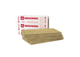 Dvitankės vėdinamų fasadų akmens vatos plokštės VENTIROCK PLUS  ROCKWOOL, sienoms, fasadams
