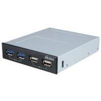 Akasa InterConnect S - USB 3.0 - 5000Mbit/Sek - Windows 2000 - Windows 7 Home Basic - Windows 8 - Windows Vista Home Basic - Windows XP Home (AK-ICR-12V3)
